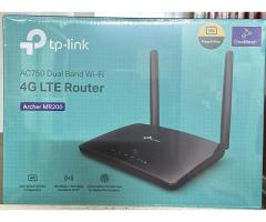 Router TP Link Archer MR200 4G ( Lê cartão ) selado