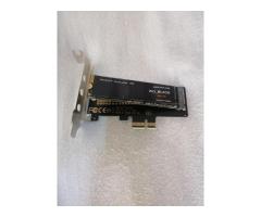 Adaptador de SSD NVMe M.2 NGFF  para PCIe x1 - 2