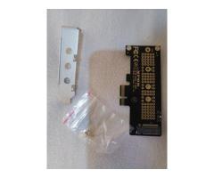 Adaptador de SSD NVMe M.2 NGFF  para PCIe x1 - 3
