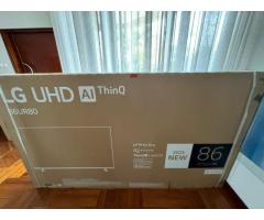 TV LG 86” UR8000 Smartt UHD 4K 2023 Model ( selada )