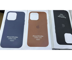Leather Case Magsafe para iPhone 13 pro Max