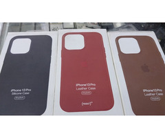 Leather Case Magsafe para iPhone 13 Pro