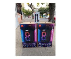 JBL Partybox Stage 320 + Microfone JBL Partybox Wireless Duplo ( selada )