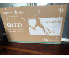 TV Hisense 65” QLED ( Modelo 2024 ) selada