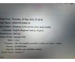 Dell Latitude 13TH Gen, Core i7 vPro - 5