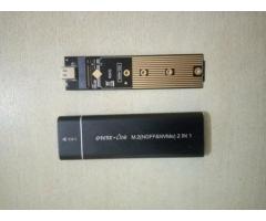 Case(Pasta para Disco Duro/Interface)  SSD MV2 Rectangular - 2