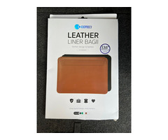 Leather Bag MacBook 13” black