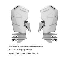 2026 Twin Mercury 600 PK extra langstaart V600 XL V12 Verado White