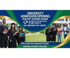 Covenant University Ota 2026/2027 Admission Form Is Out Call 09111628447 Dr. Grace A.A.