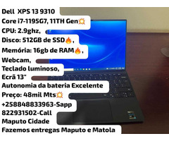 Laptop Dell  XPS i7-11th Gen