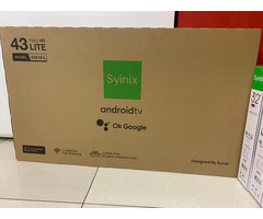 TV Synix 43" Android Smart ( selada )
