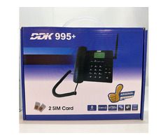 Telefone Fixo DDK 995+ ( Dual SIM ) selado