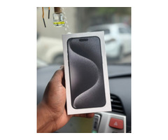 iPhone 15 Pro Max 256GB Black ( Dual SIM ) selado