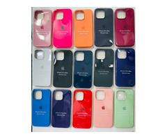 Capas de Silicone para iPhone 15 Pro & 15 Pro Max - 1