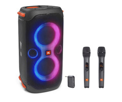 Combo : JBL PartyBox 110 + Microfone Wireless Duplo ( selada ) - 1