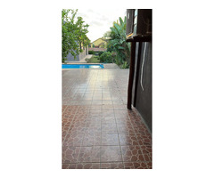Arrenda-se linda casa tp3 suíte com piscina - 5