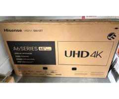 TV Hisense 65" Smart 4K 2022 ( selada )