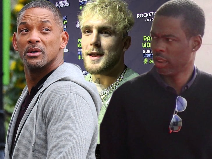 Luta entre Will Smith e Chris Rock? Jake Paul oferece USD 30 milhões